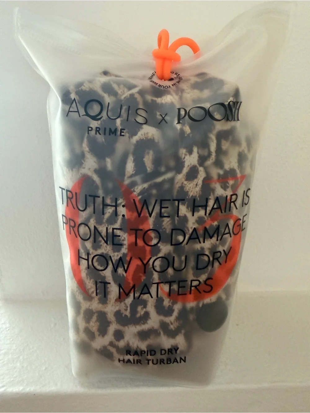 Aquis x Poosh Hair Turban